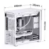 PC-behuizing Jonsbo D41 MESH Midi Tower wit