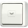 JUNG 631A elektroschakelaar taster wit (631A)