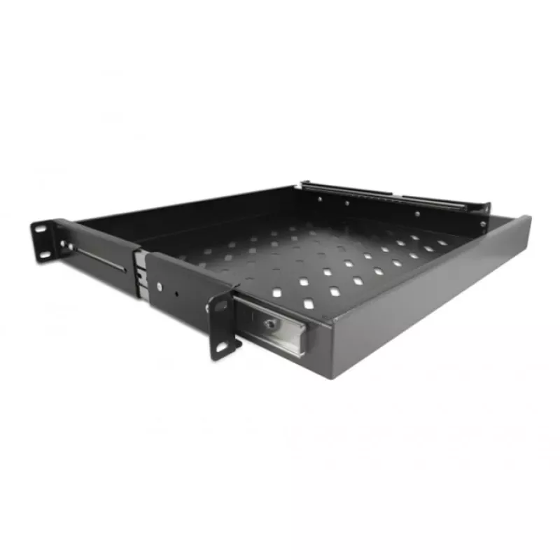 Delock - rack-inbouw - zwart - 1U - 48,3 cm (19 inch)