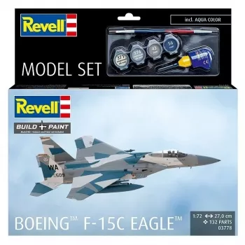 Kunststof modelbouwpakket REVELL Boeing F-15C Eagle 1:72 — montageset