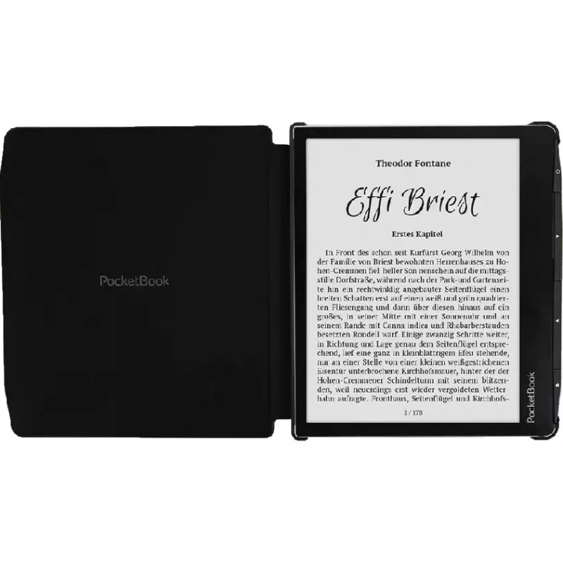 Cover PocketBook HN-SL-PU-700-BK-WW beschermhoes voor e-bookreader 7 inch zwart