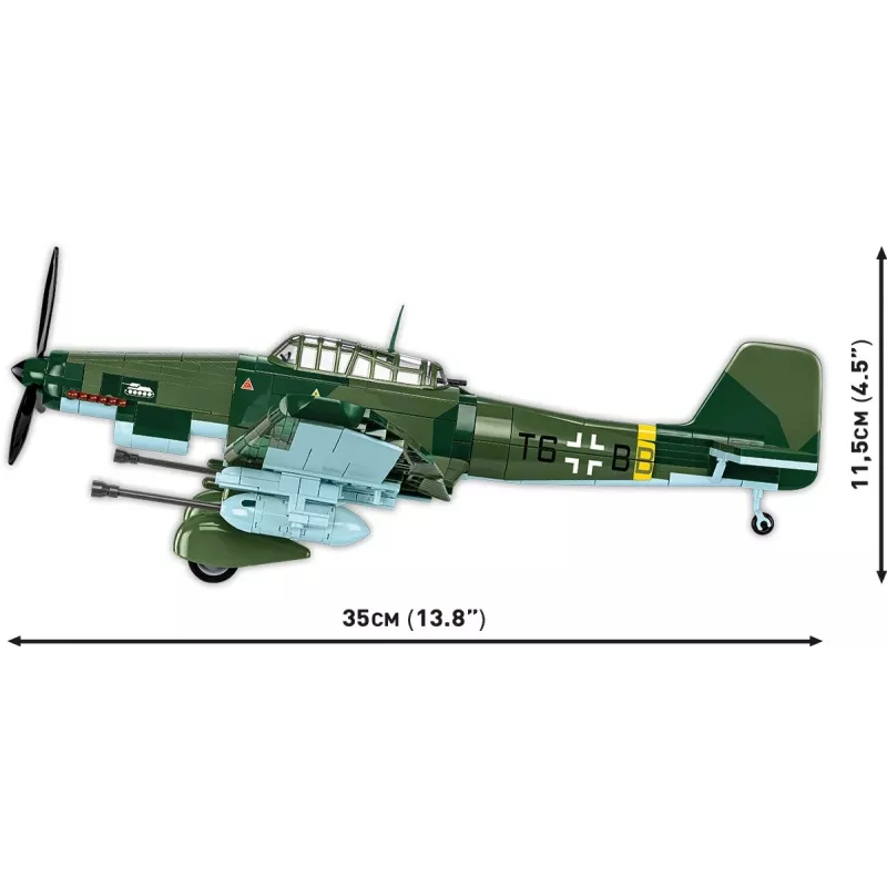 Bouwpakket Cobi Blocks Junkers JU 87G-2 Stuka 571-delig modelbouwpakket
