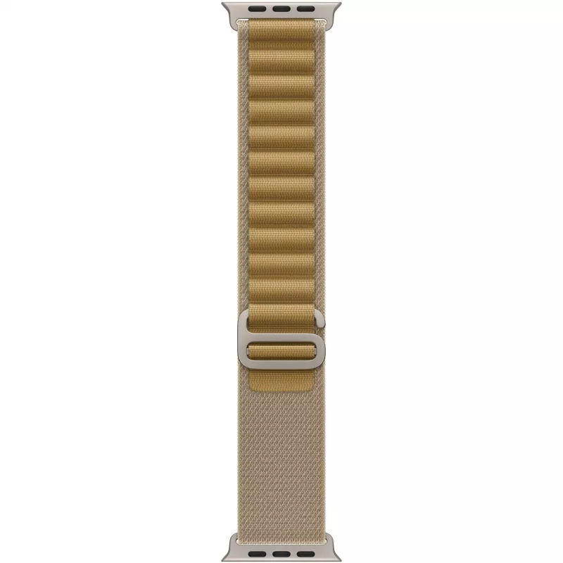 Band Apple 49 mm Tan Alpine Loop Small Natural Titanium Finish