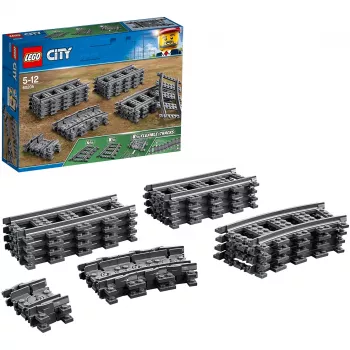 60205 City rails, constructiespeelgoed