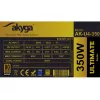 Akyga AK-U4-350 Ultimate 350 W ATX-voeding, 80 PLUS Bronze, actieve PFC, 120-mm-ventilator