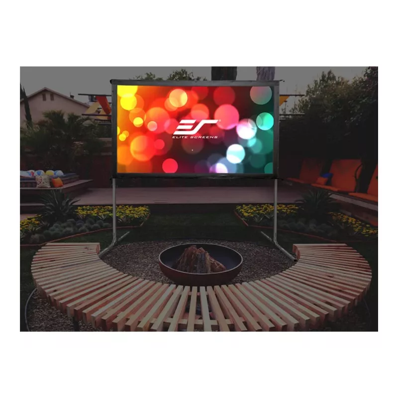 Elite Screens | Yard Master 2 Mobiel buitenprojectiescherm CineWhite | OMS120H2 | Diagonaal 120 inch | 16:9 | Zichtbare beeldbreedte (B) 266 cm