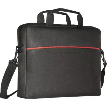 Aktetas DEFENDER Defender Lite voor 39,6 cm (15,6 inch) laptops, polyester, zwart, 430×310×80 mm