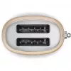 Broodrooster Smeg 50's Style TSF01CHMEU 2 sneetjes goud 950W
