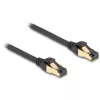DeLOCK RJ45 netwerkkabel Cat.6A stekker-stekker S/FTP zwart 3 m