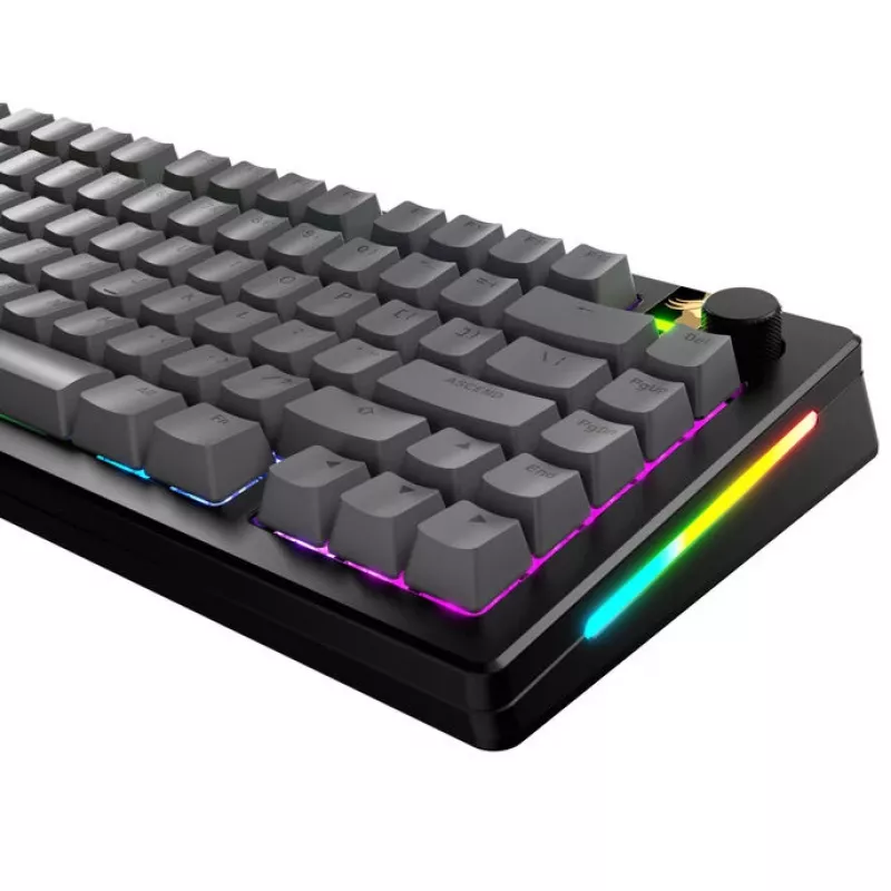 Keycaps GLORIOUS GPBT Basics PBT Dye-Sub Armor grijs ANSI-layout