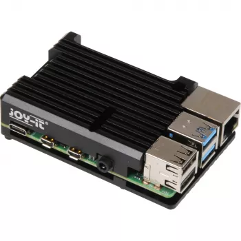 Raspberry Pi RB-ALUCASEP4+07 zwart