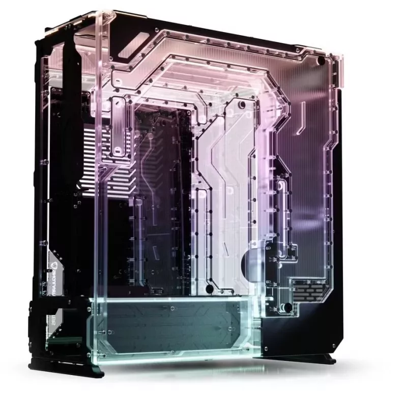 Zijpaneel voor PC-behuizing Singularity Spectre 4 Dual Loop, transparant acryl