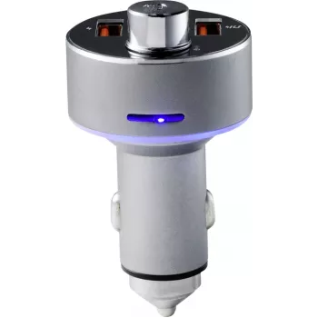 Renkforce RF-CAR-100 FM-transmitter sigarettenaansteker-adapter grijs (RF-CAR-100)