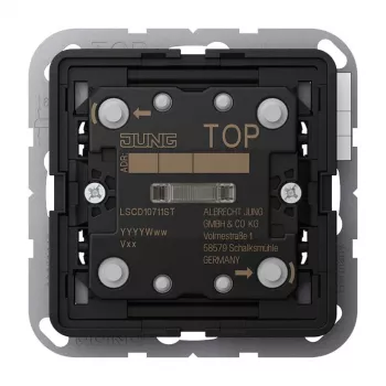 Jung KNX-taster standaard 1-voudig LSCD10711ST (LSCD10711ST)