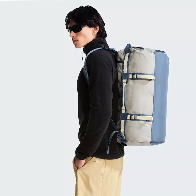 Reistas The North Face Base Camp Duffel S - stone slab/granite grijs