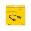 Adapter DisplayPort 1.2 stekker naar HDMI bus 4K DeLOCK 63559