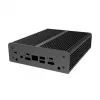 Computerbehuizing Akasa Newton AC UCFF voor Intel NUC 13 Pro i3, ventilatorloos – zwart