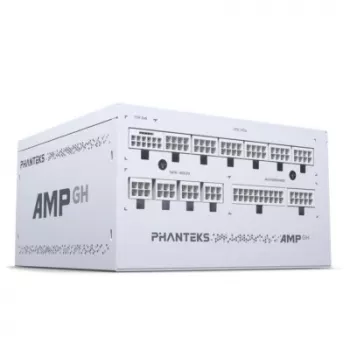 Voeding PHANTEKS AMP GH 850 W, 18+10 pin ATX, volledig modulair, 80 PLUS Gold, wit