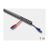 Kabelgoot DELOCK 22026 20×20 mm, lengte 1 m, grijs