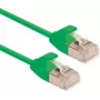 ROLINE U/FTP DataCenter-patchkabel Cat.6A (klasse EA), LSOH, slank, groen, 0,3 m (21.15.3331)
