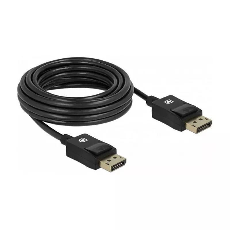 DisplayPort-kabel DeLOCK 85300 1 m zwart
