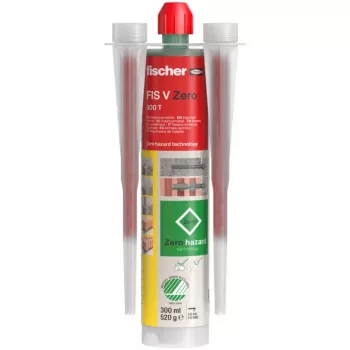 fischer 558953 - cementmortel - pasta (gebruiksklaar) - 0,3 kg - ventilatiesteen - baksteen - ETA-20/0572 ETA-20/0574 ETA-21/0267 DoP No. 0238 DoP
