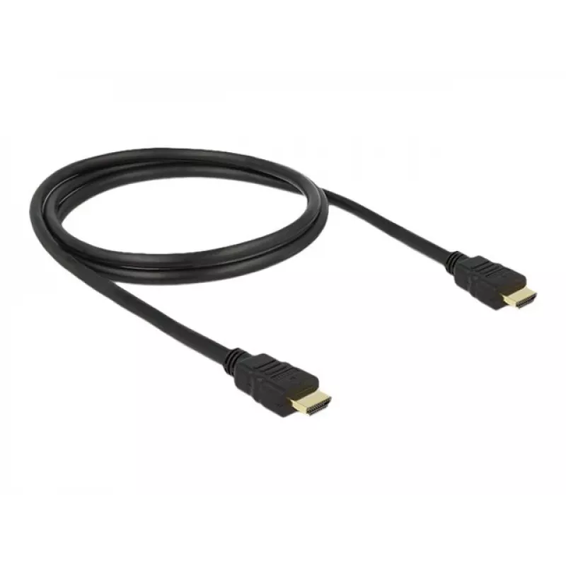 HDMI-kabel DeLOCK 84752 1m Type-A stekker naar stekker zwart