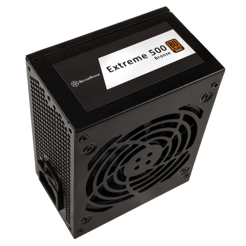 500 Watt SST-EX500-B Extreme SFX-voeding 80 PLUS Bronze - pc-/servervoeding - SFX (SST-EX500-B)