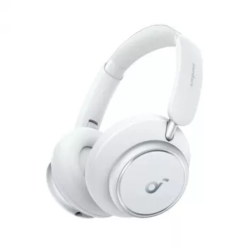 Soundcore by Anker Space Q45 adaptieve noise cancelling hoofdtelefoon – reduceert geluid tot 98%, ultralange 50 uur speeltijd, app-bediening, Hi-Res sound met
