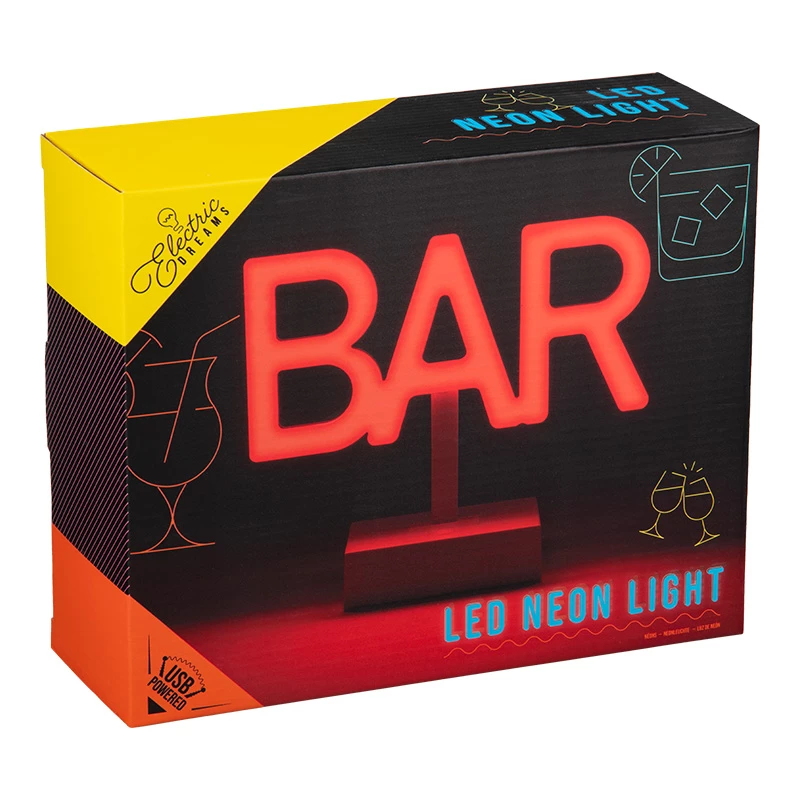 Paladone Bar LED Neon staande lamp