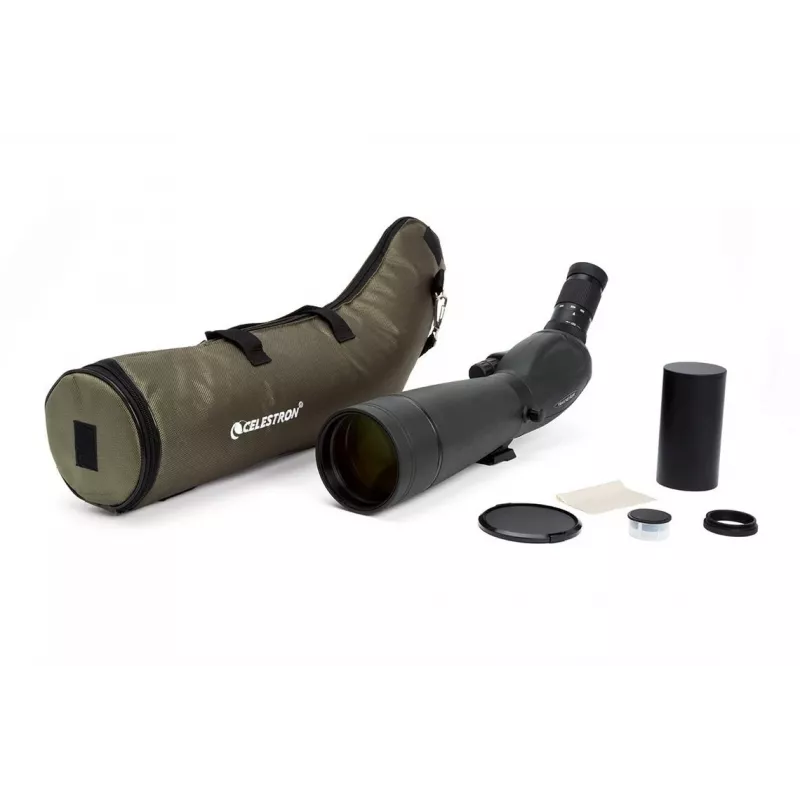 Celestron TrailSeeker 80-45 graden spotting scope 60x BaK-4 zwart