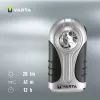 Handlamp Varta 16647 zwart zilver