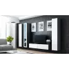 Cama tv-standaard VIGO 140 30/140/40 Sonoma eiken/wit glanzend