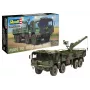 Kunststof modelbouwset REVELL Man 10T Milgl 8x8 vrachtwagen schaal 1/35