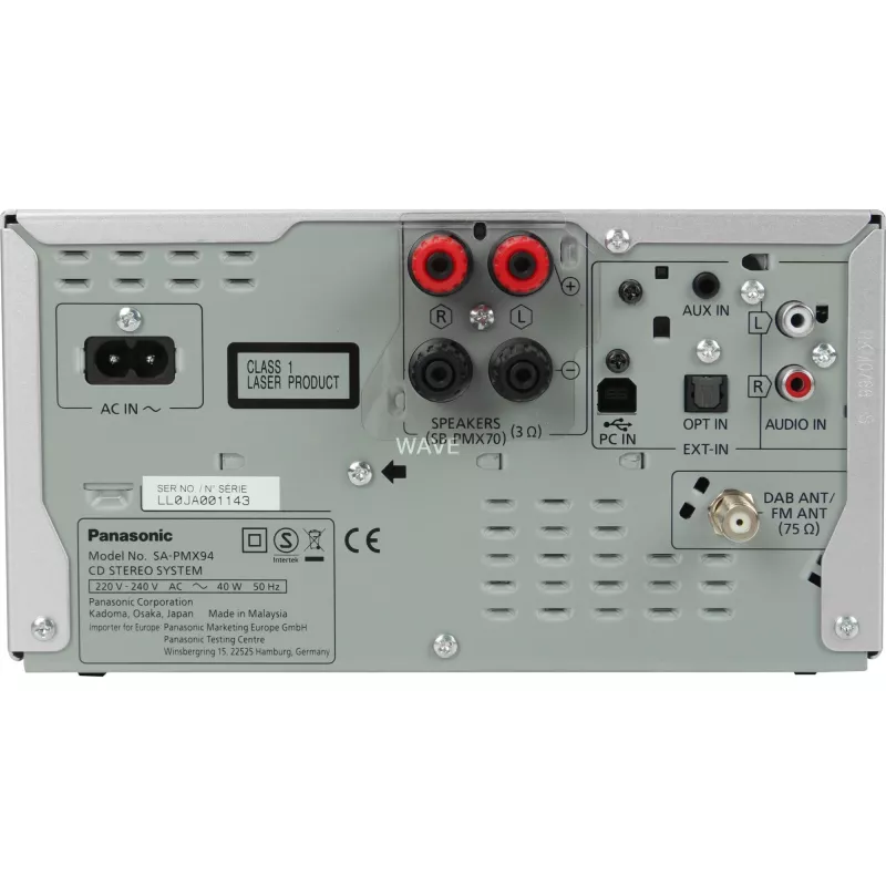 Compacte thuis-audioset Panasonic SC-PMX94EG-S