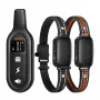 Hondentrainingshalsband Rojeco RojecoPD521 1000m met 2 halsbanden (zwart)