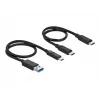 Delock M.2 dockingstation - interfaceadapter - M.2 NVMe Card - USB 3.2 (Gen 2) - zilver