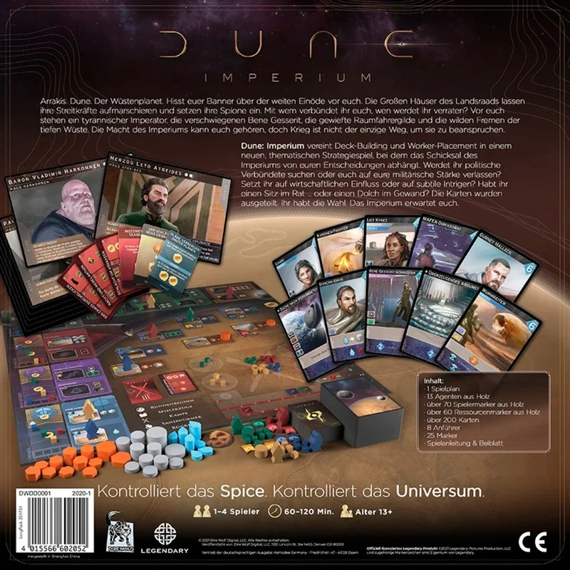 Dune: Imperium, bordspel