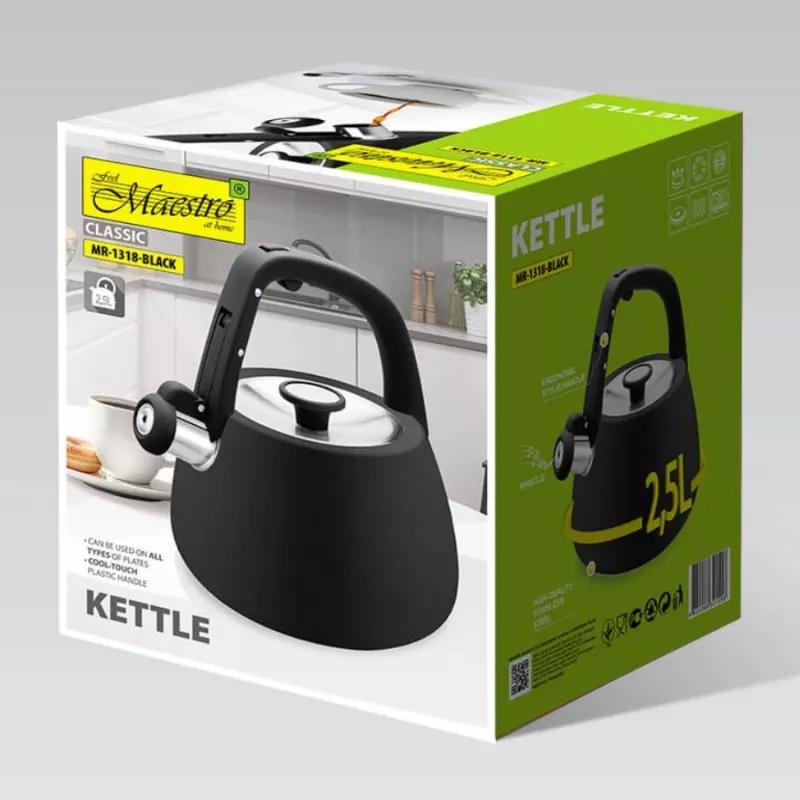 Waterkoker Maestro MR-1318-BLACK