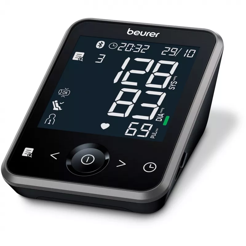 Bloeddrukmeter Beurer BM64 met Bluetooth-connectiviteit en manchet voor de bovenarm