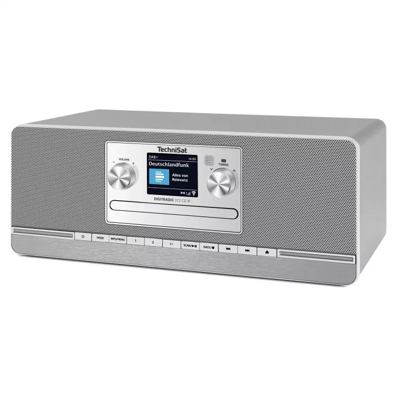 TechniSat DIGITRADIO 372 CD IR internet analoog & digitaal antraciet, zilver