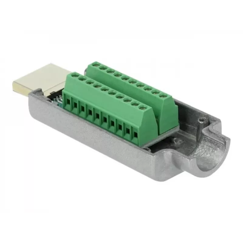 HDMI-A-stekker naar klemmenstrook DeLOCK 65201