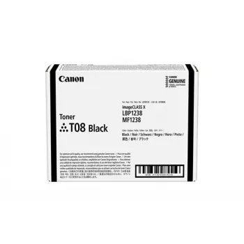 Tonerpatroon Canon T08 3010C006 1500 pagina's zwart