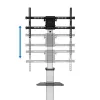 TV/monitorwagen, 37-86'' 50 kg max.