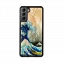 Telefoonhoesje iKins voor Samsung Galaxy S21+ — beschermende achterkant 'great wave'