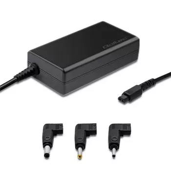 Qoltec 52415 voeding compatibel met Samsung Sony 65 W | 3 stekkers | +netsnoer