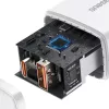 Wandlader Baseus Compact 1x USB-A + 1x USB-C 3A, compacte reisadapter