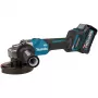 Accu-haakse slijper GA008GM201 XGT, 40Volt (blauw/zwart, 2x Li-Ion XGT accu 4,0Ah, MAKPAC maat 4)