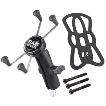 RAM Mounts X-Grip Large Phone Mount motorfiets stuurbeugelklem zwart