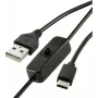 Renkforce RF-4495298 USB-kabel zwart